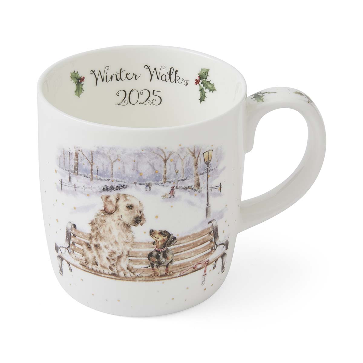 Wrendale Designs Winter Walks Limited Edition Mug image number null